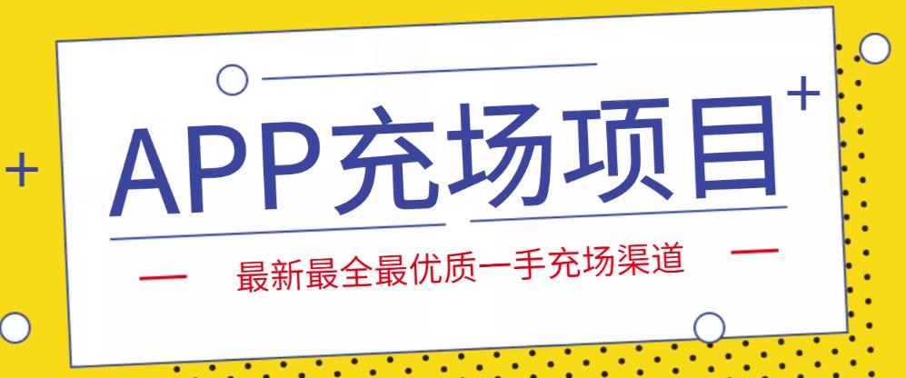 外面收费9800的APP充场项目，实操一天收入800+个人和工作室都可以做-沐羽项目网