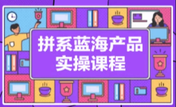 拼系冷门蓝海产品实操课程，从注册店铺到选品上架到流量维护环环相扣-沐羽项目网