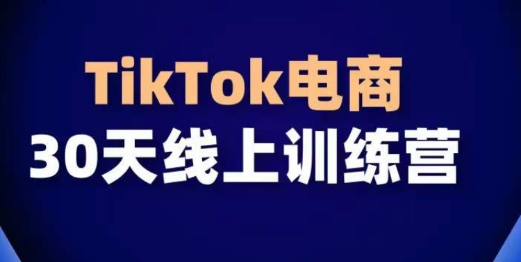 TikTok电商带货30天线上课，不可错过的全球流量洼地！-沐羽项目网