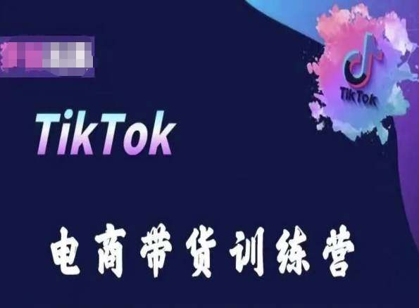 TikTok电商带货训练营，跟随时代潮流，跨境掘金-沐羽项目网
