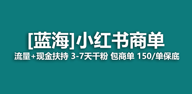 【蓝海项目】小红书商单！长期稳定 7天变现 商单一口价包分配 轻松月入过万-沐羽项目网