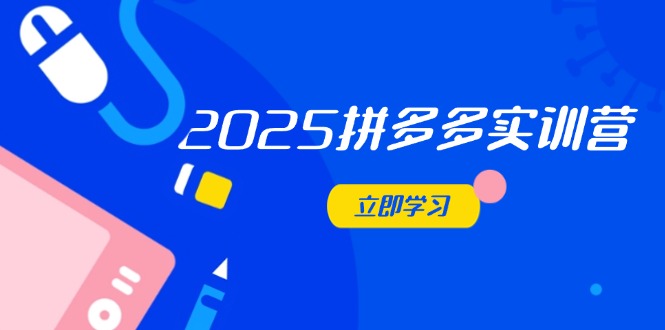 2025拼多多实训营：深度剖析运营关键，助力电商人快速提升-沐羽项目网