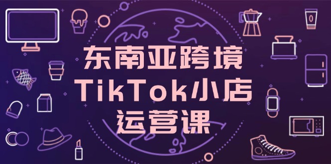东南亚跨境TikTok小店运营课，掌握店铺设置与流量转化核心技巧-沐羽项目网