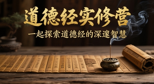 道德经实修营，一起探索道德经的深邃智慧-沐羽项目网
