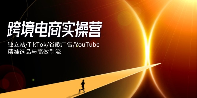 跨境电商实操营：独立站/TikTok/谷歌广告/YouTube，精准选品与高效引流-沐羽项目网