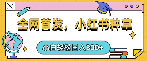 小红书种草，手机项目，日入3张，复制黏贴即可，可矩阵操作，动手不动脑【揭秘】-沐羽项目网