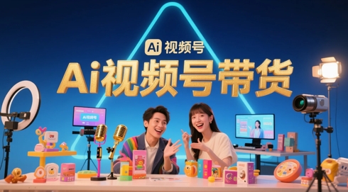 风口已至！AI视频号带货轻松月入过1W，99%的普通人却卡在内容制作门槛-沐羽项目网
