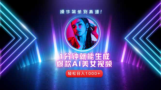 2025年最强副业：用AI做短视频，从零开始打造爆款账号！-沐羽项目网
